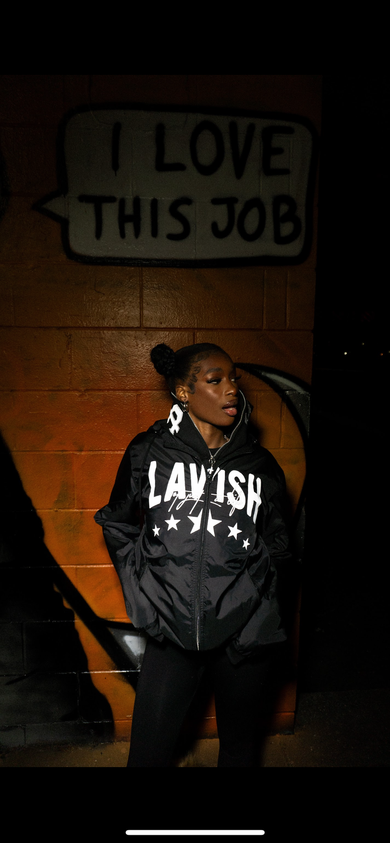 LAVISH WINDBREAKER is