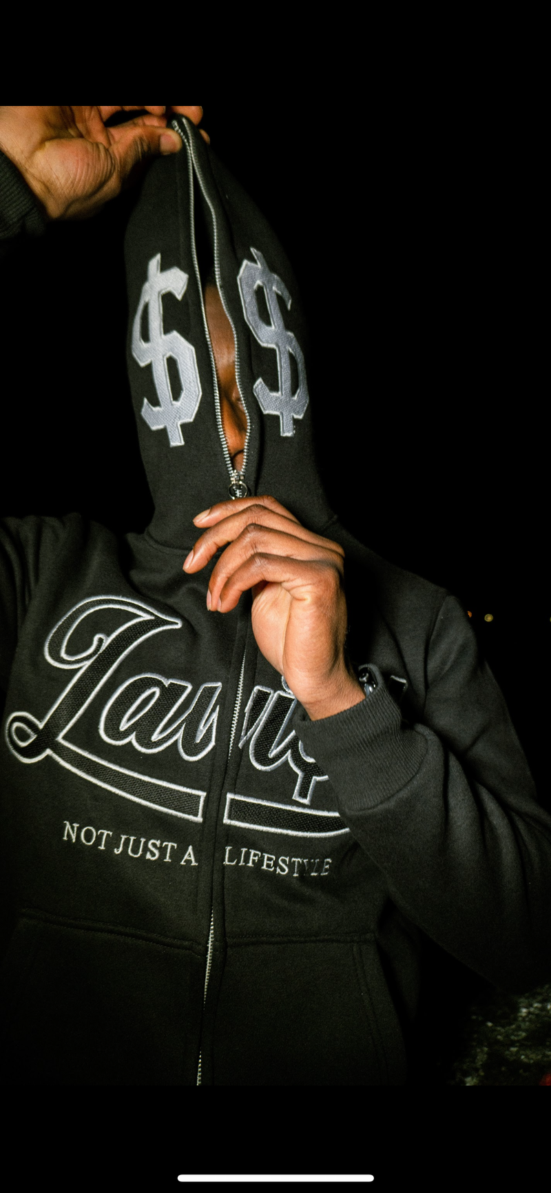 LAVISH FULL ZIPPER HOODIE